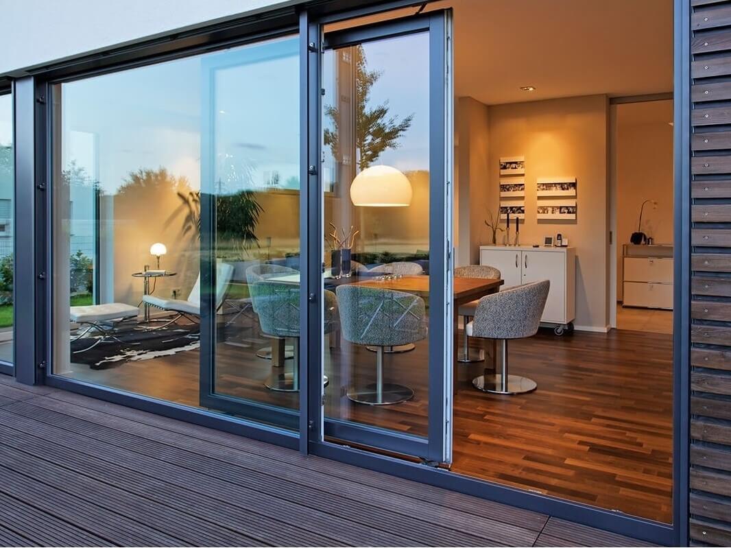 раздвижные окна для веранды