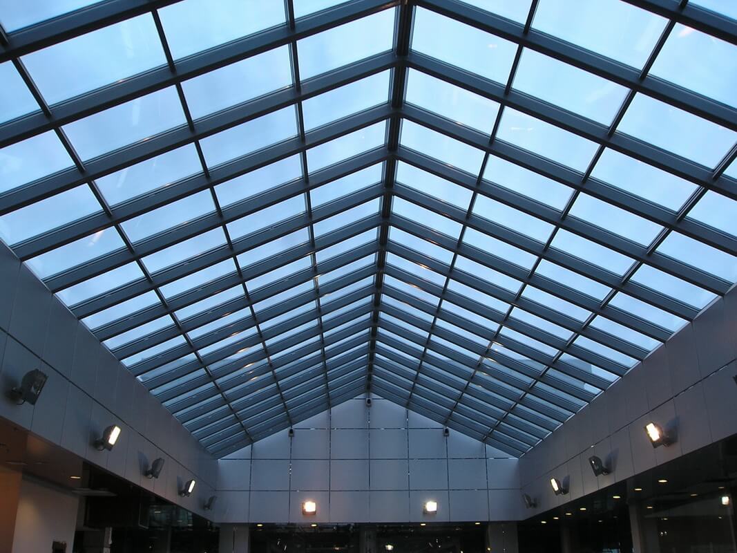 зенитные фонари на плоской кровле