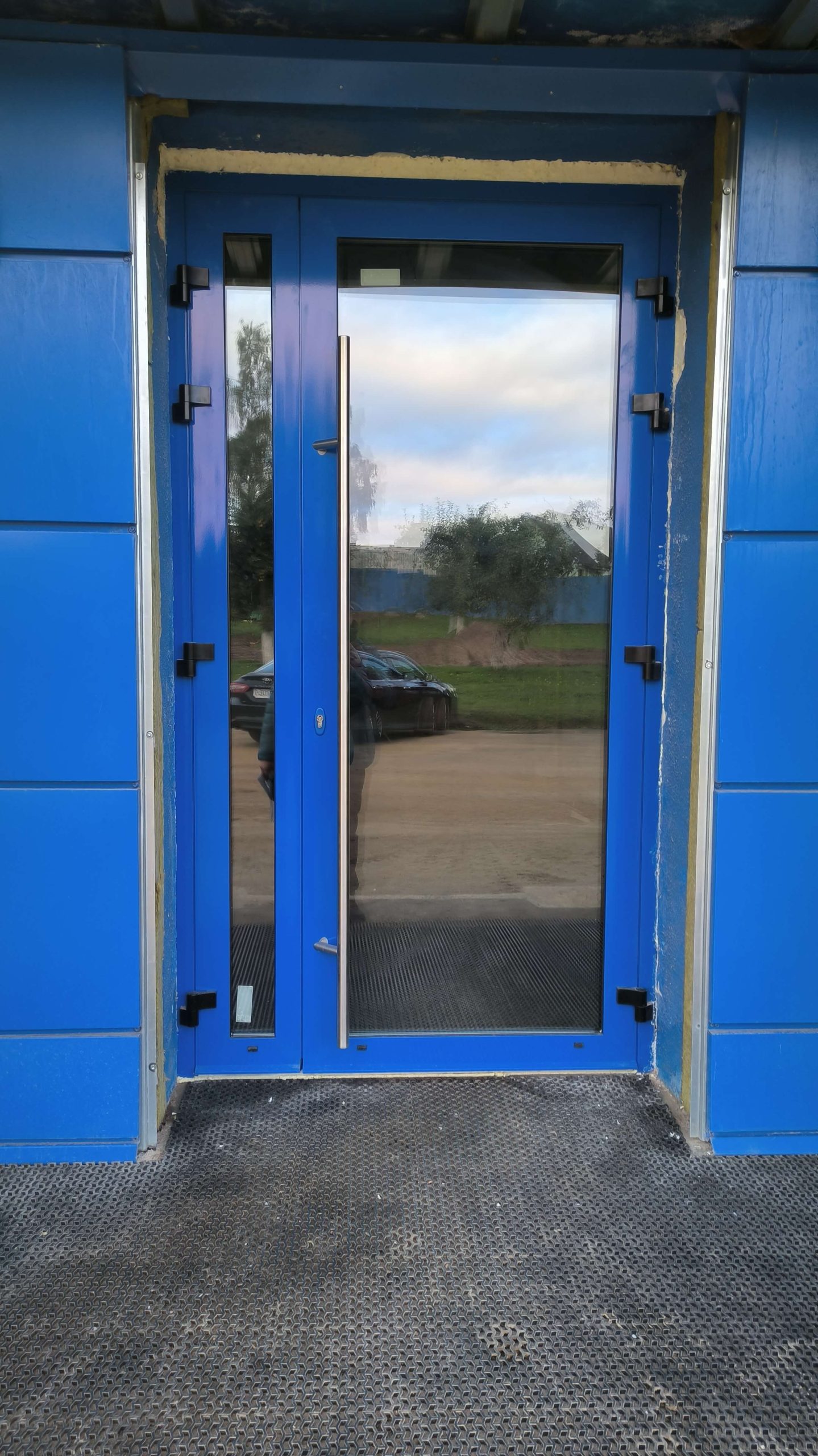 алюминиевые двери